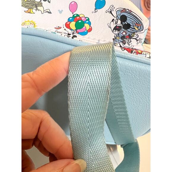 Loungefly Disney Parks Mickey & Friends Print Mini Backpack main image 9